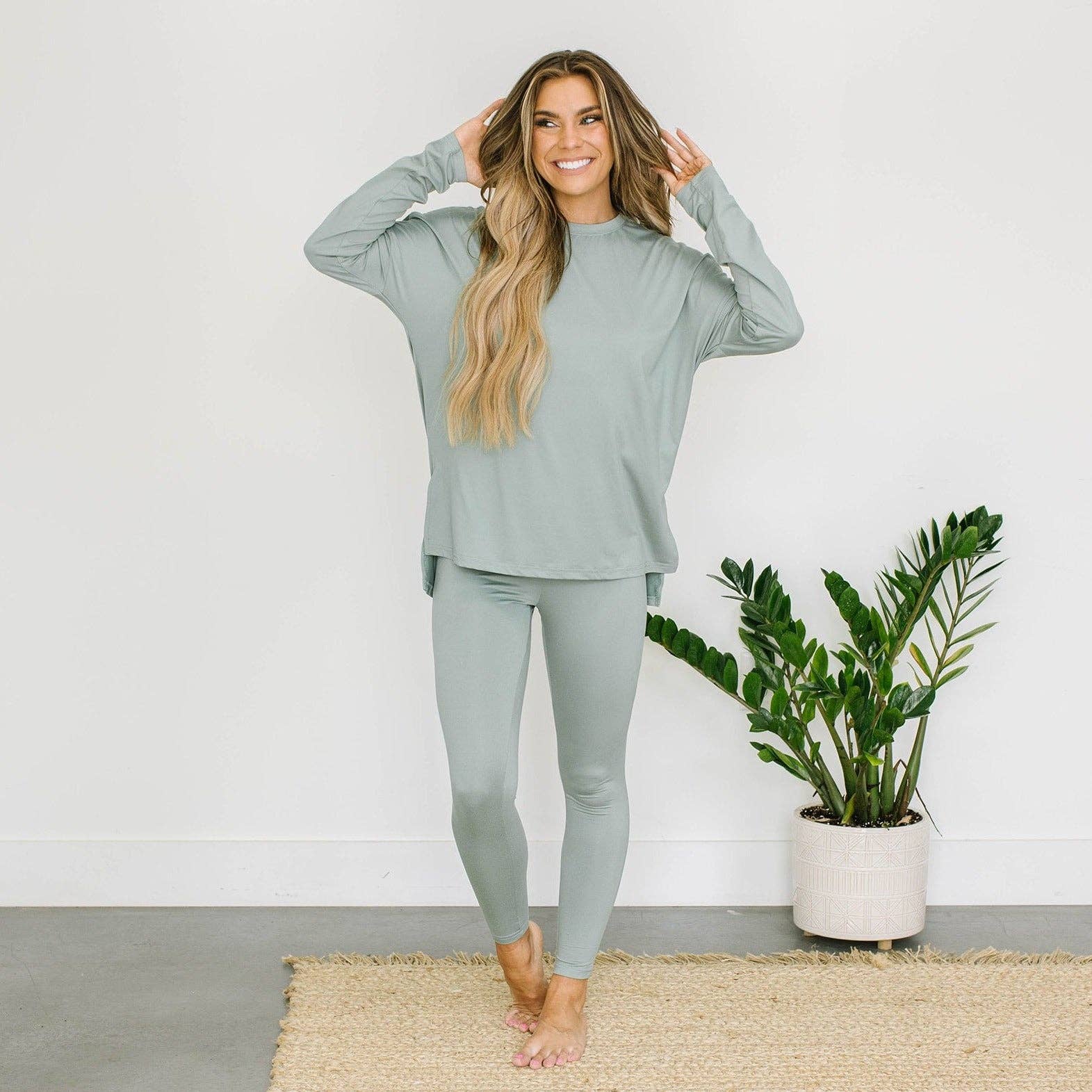 Elliot Lounge Set - Seafoam